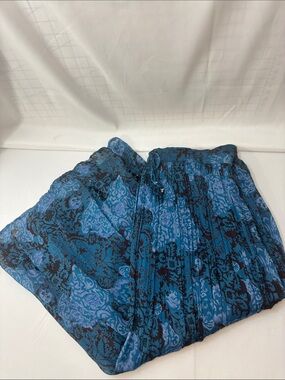 ⬇️ Blue MID CALF SKIRT